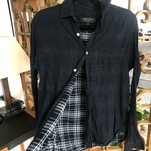 Rag & Bone Button Down Long Sleeved